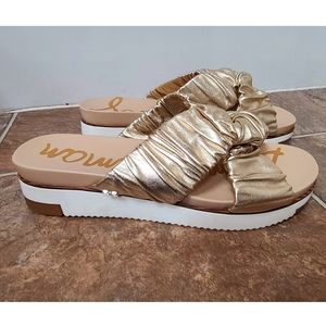 NEW Sam Edelman Aliana platform leather sandals size 8